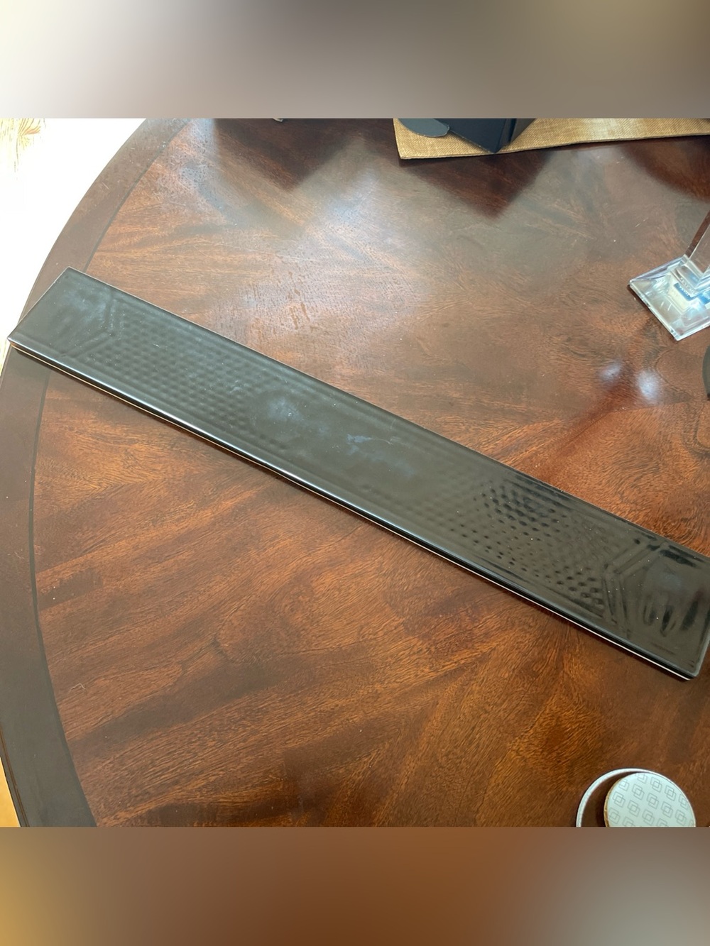 Angels Envy Kentucky Bourbon White And Black Bar Mat - Picture 5 of 5